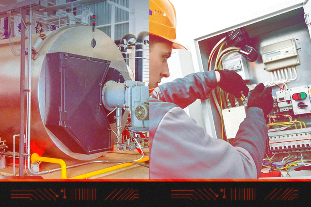 Projetos elétricos para indústrias de caldeiras